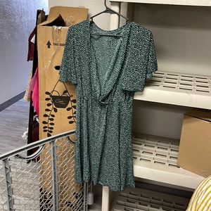 Green dress